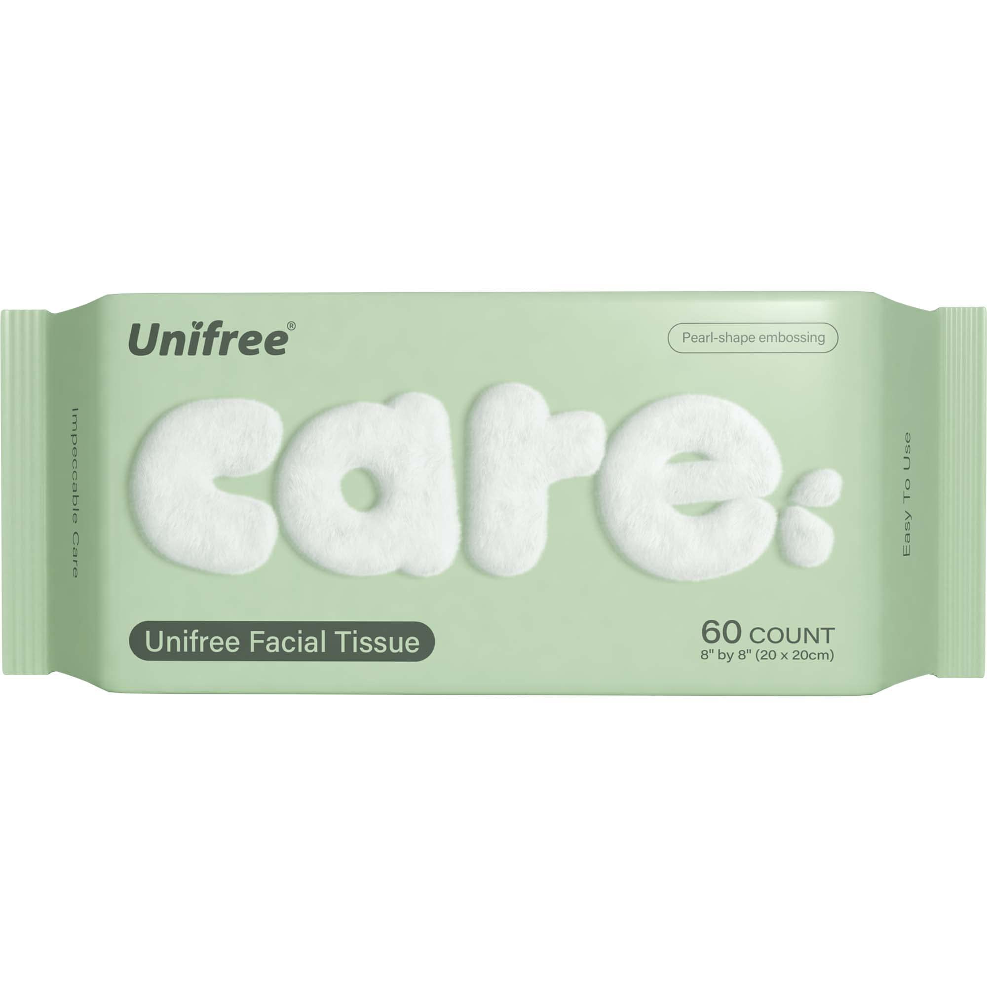 UNIFREE Mouchoirs secs visage – hygiène domestique facile en cuisine et maison.
