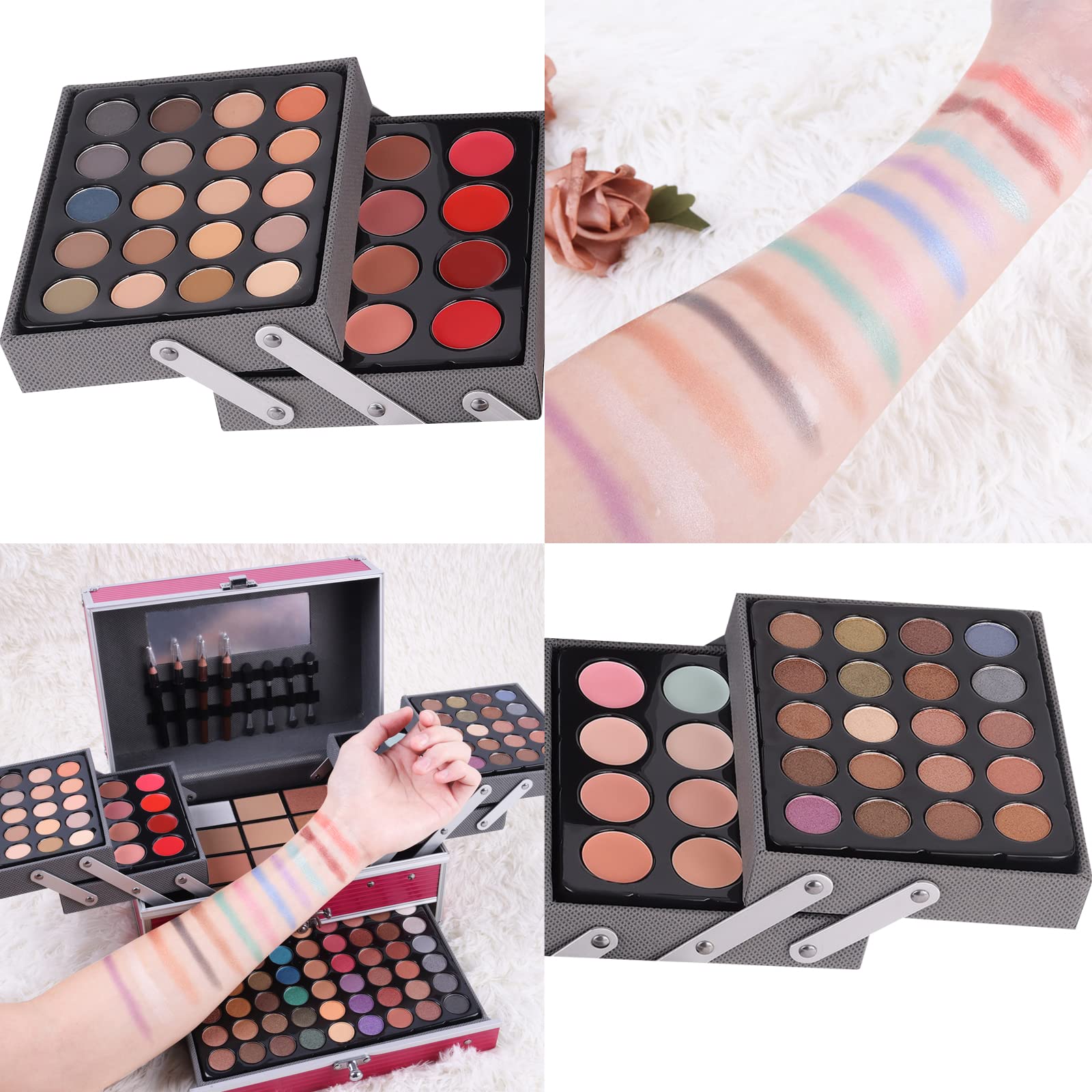 UNIFULL palette-ombres-yeux – 94 teintes pour des looks variés.