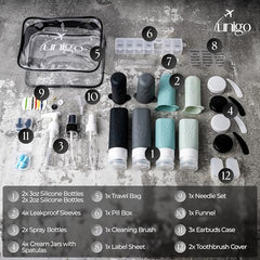 Flacon Unigo avec bouchon anti-fuite pour éviter les pertes pendant le voyage