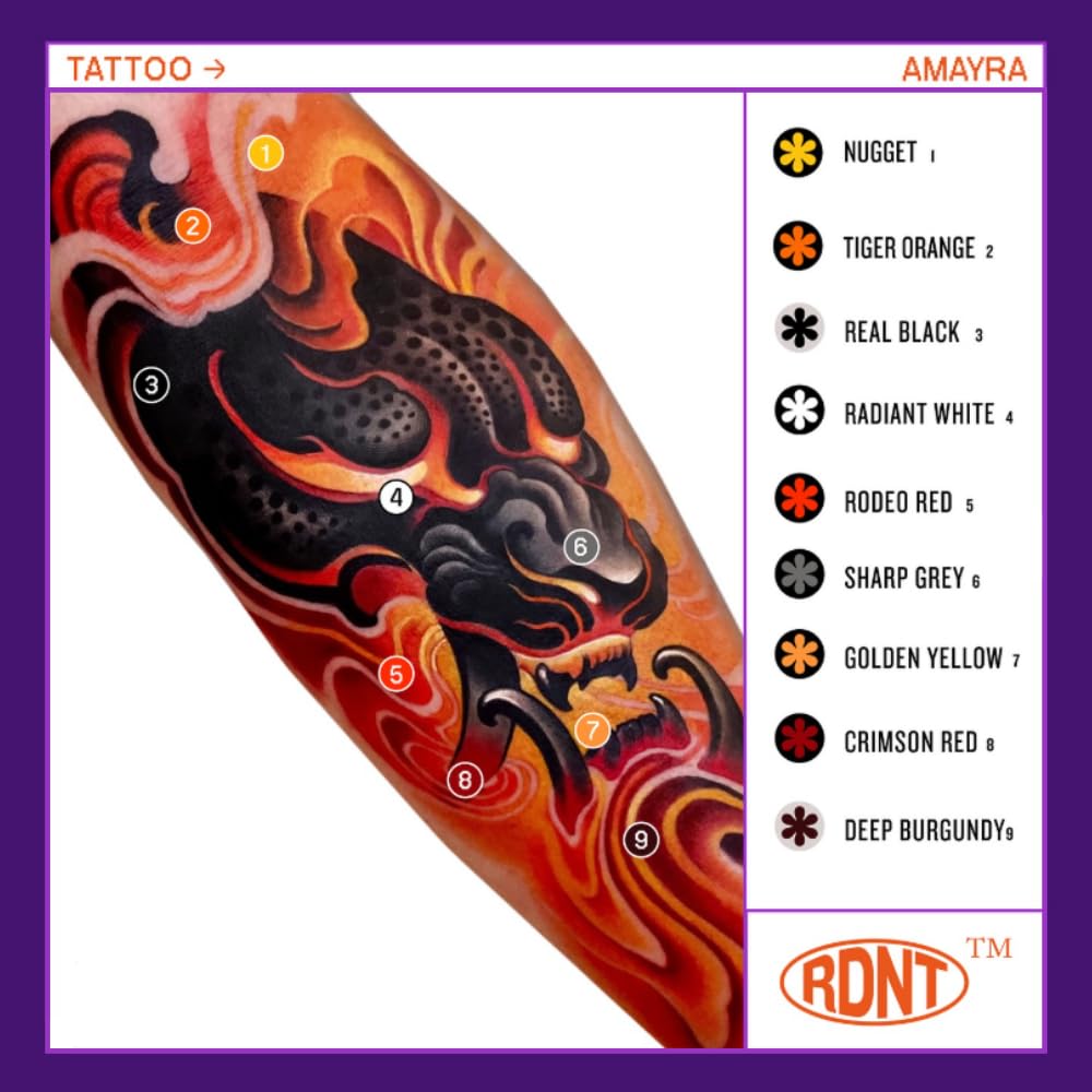 Encre Radiant de unitedtattoosupply, flacon blanc super pour zones lumineuses