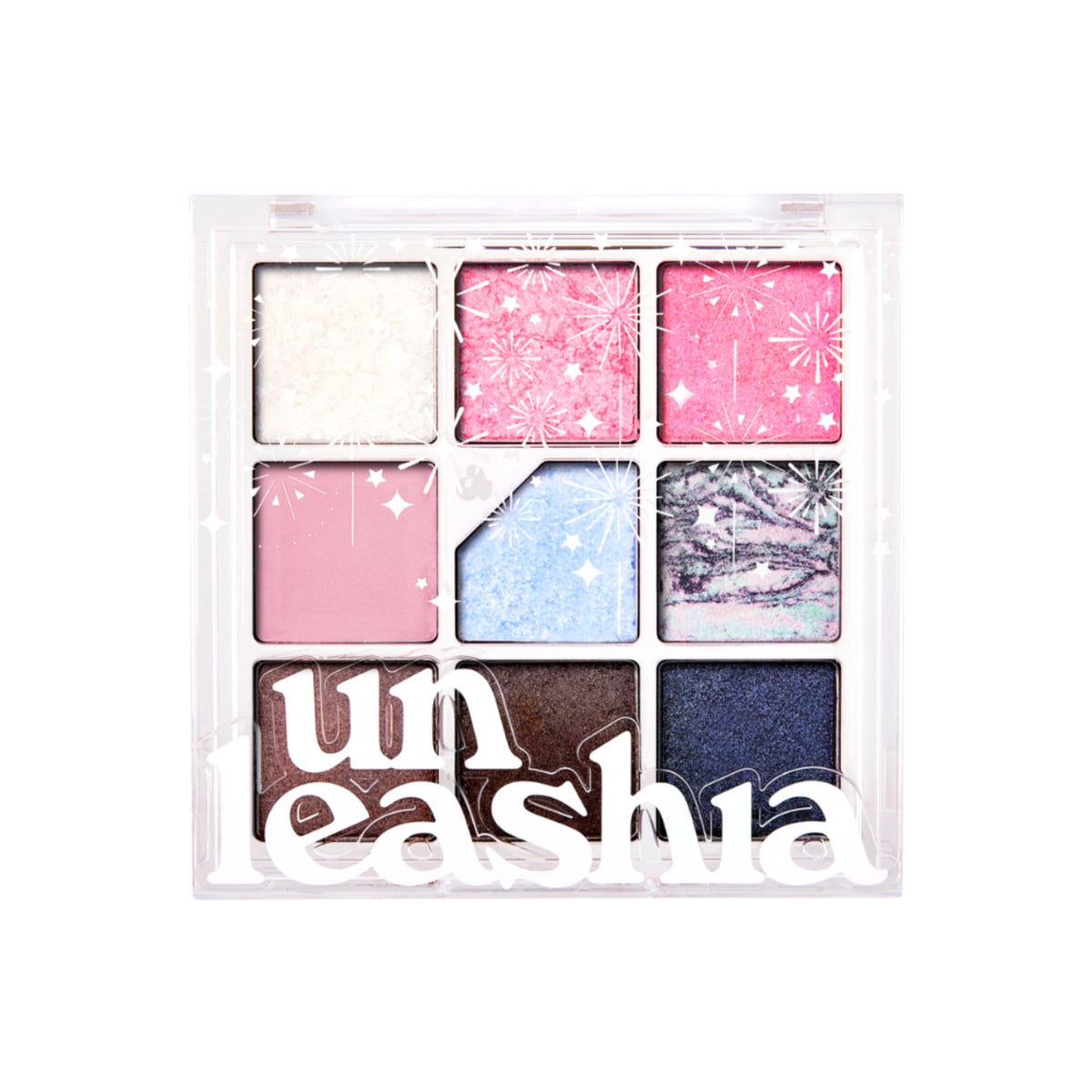 UNLEASHIA Glitterpedia Palette Yeux: palette polyvalente pour un regard quotidien complet.