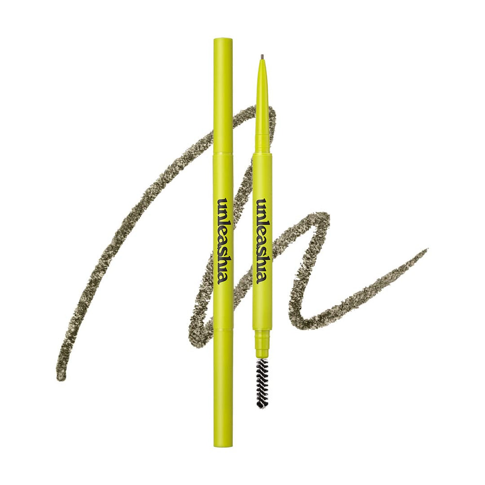 UNLEASHIA Sourcils Shaper – emballage élégant pour un usage rapide et pratique.