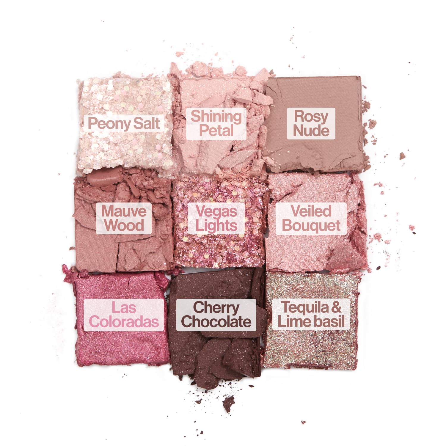 UNLEASHIA Glitterpedia No.5 All of Dusty Rose – fini shimmer pour accent élégant