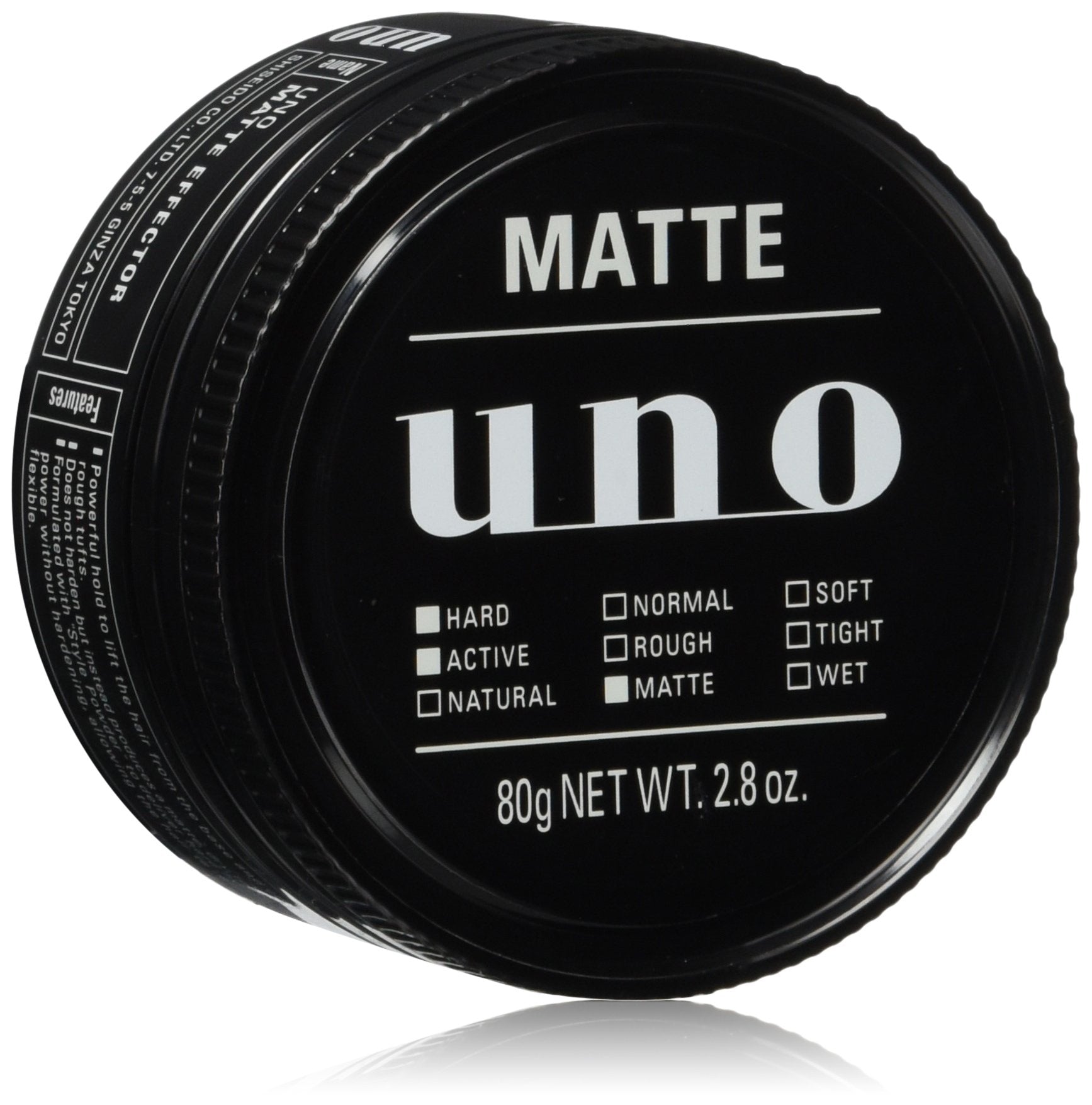 Uno mat effet-coiffant 80g pot visible, coiffage des racines facilitée