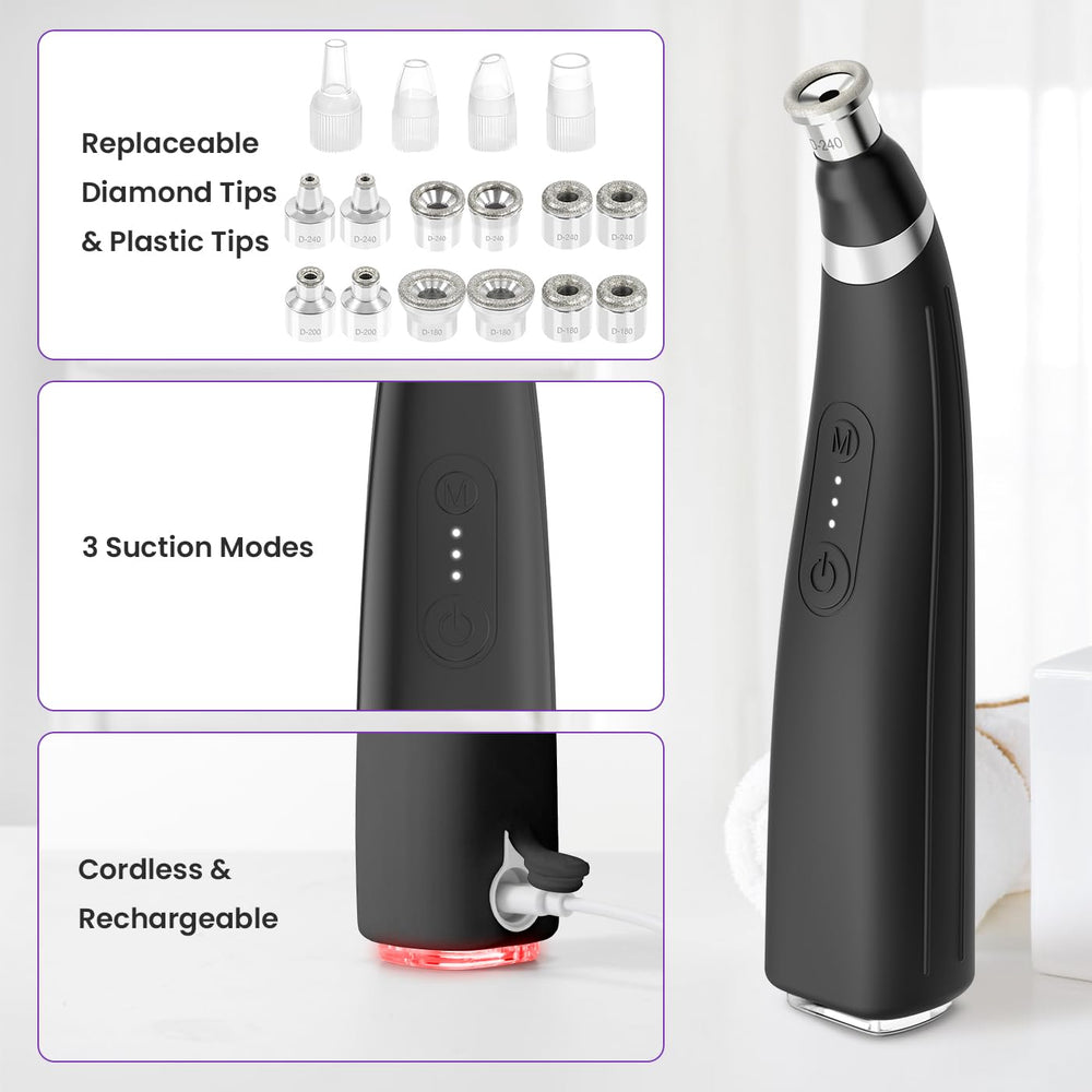 UNOISETION – Tête diamant 09, outil facial à domicile fiable et sûr