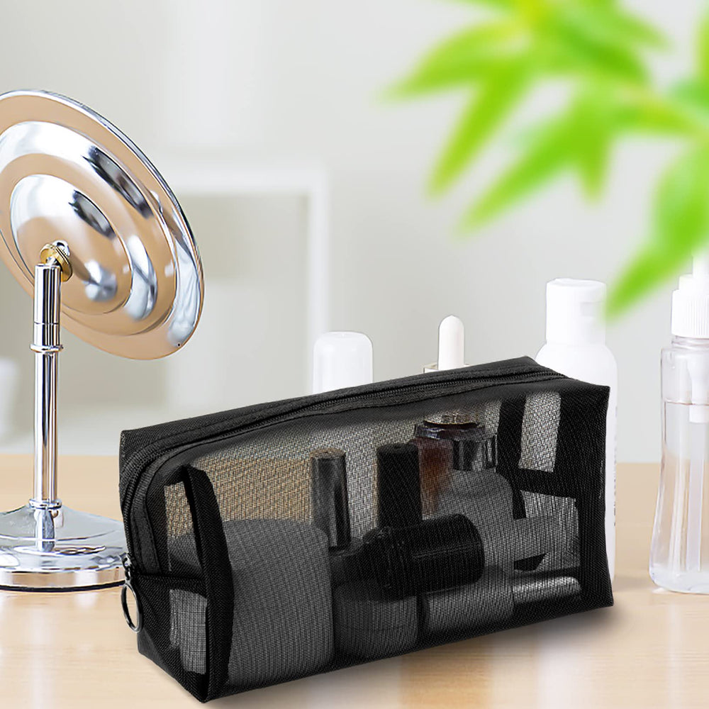 Unoutur pochette maillage transparente, voir l'essentiel sans fouiller.