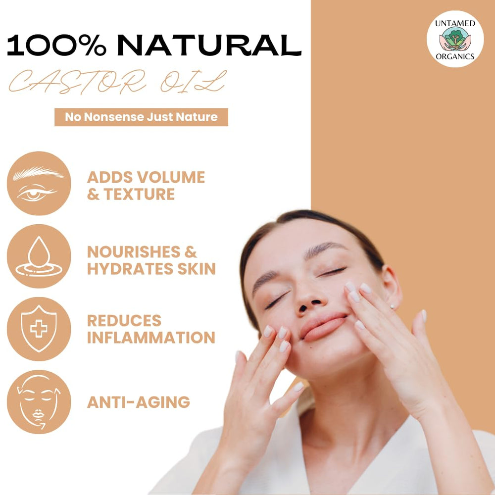 Rouleau Roll-On d'Untamed Organics, application facilitée pour lèvres, sourcils et cils.