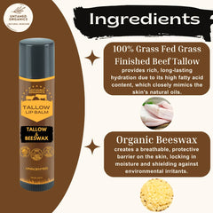 Untamed Organics ingredients simples graisse boeuf: nourrissant et sûr