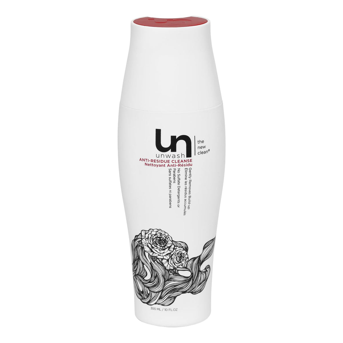 Unwash Anti Résidu – bouteille du produit, nettoyage en douceur sans dessécher.