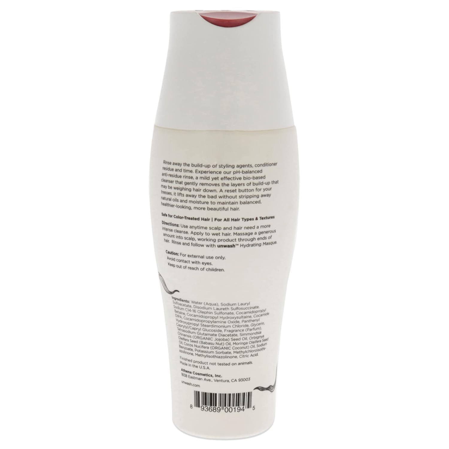 Unwash Anti Résidu – emballage 10 oz, pratique pour usage quotidien.
