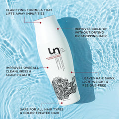 Unwash Anti Résidu – formule pH équilibré, bénéfique pour un cuir chevelu sain.