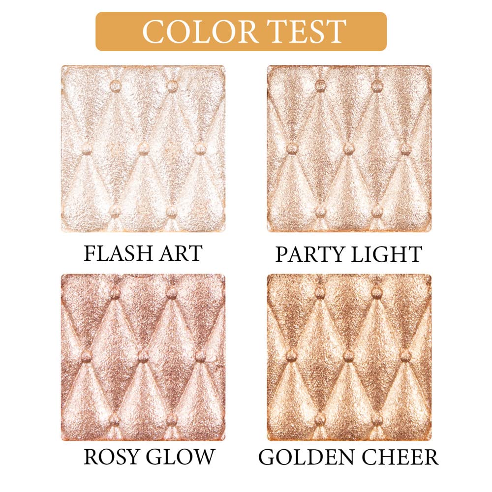 Texture douce de la palette UOCK, application fluide et agréable