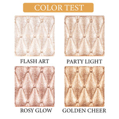 Texture douce de la palette UOCK, application fluide et agréable