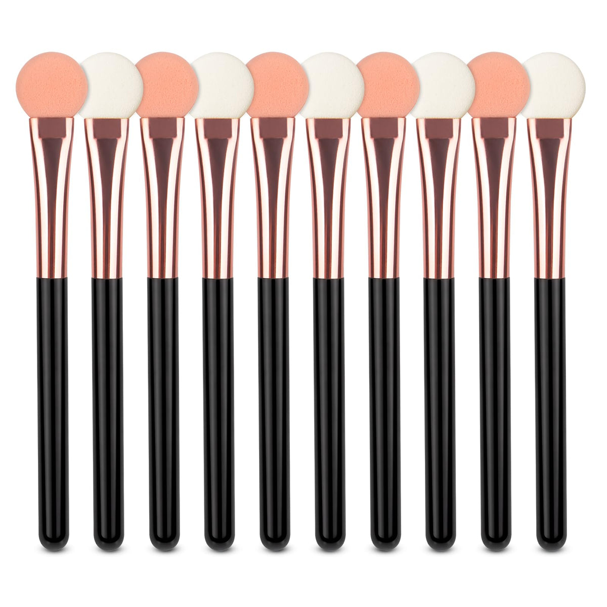 Applicateurs UorPoto double-face: précision aisée pour le maquillage des yeux.