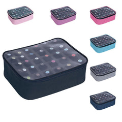 Organisateur UOZL pour vernis 30 bouteilles avec couvercle transparent, repérage rapide.