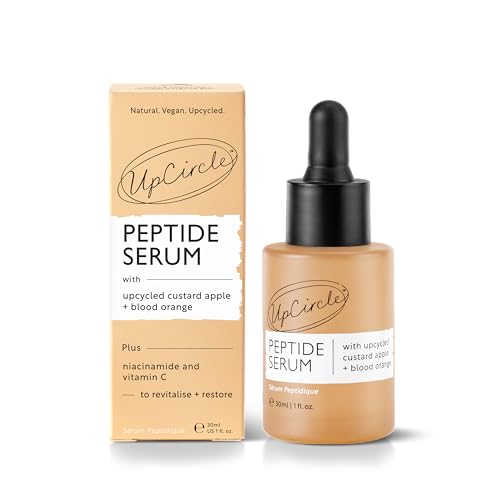 UpCircle sérum peptide, ingrédients custard-apple: antioxydants et hydratation.