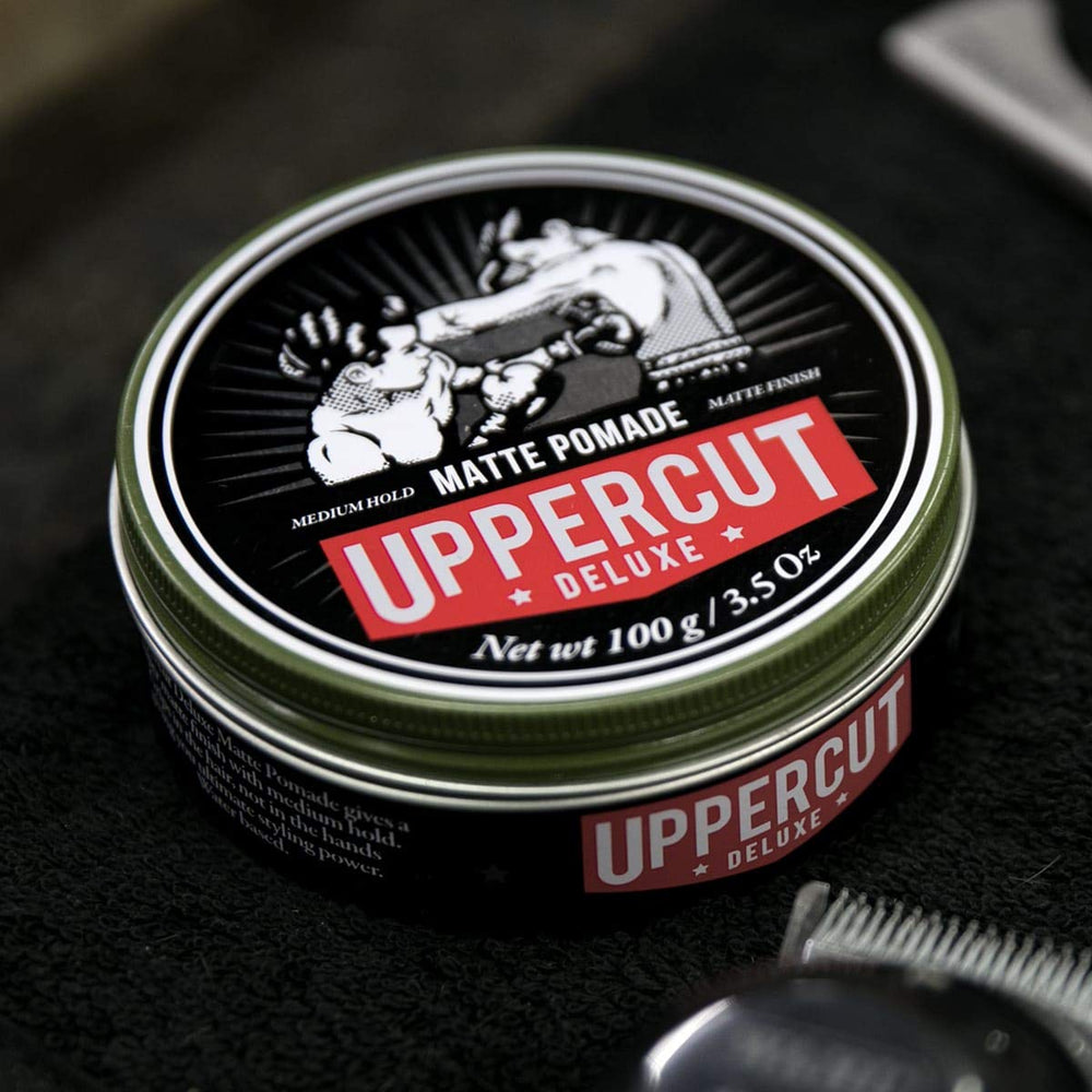 Uppercut Deluxe Matte Midi – usage quotidien sans résidu huileux.