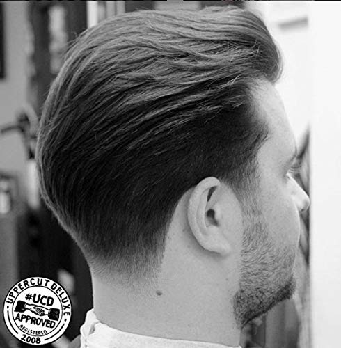 Uppercut Deluxe Quiff Roller, aperçu des brins et de la texture.