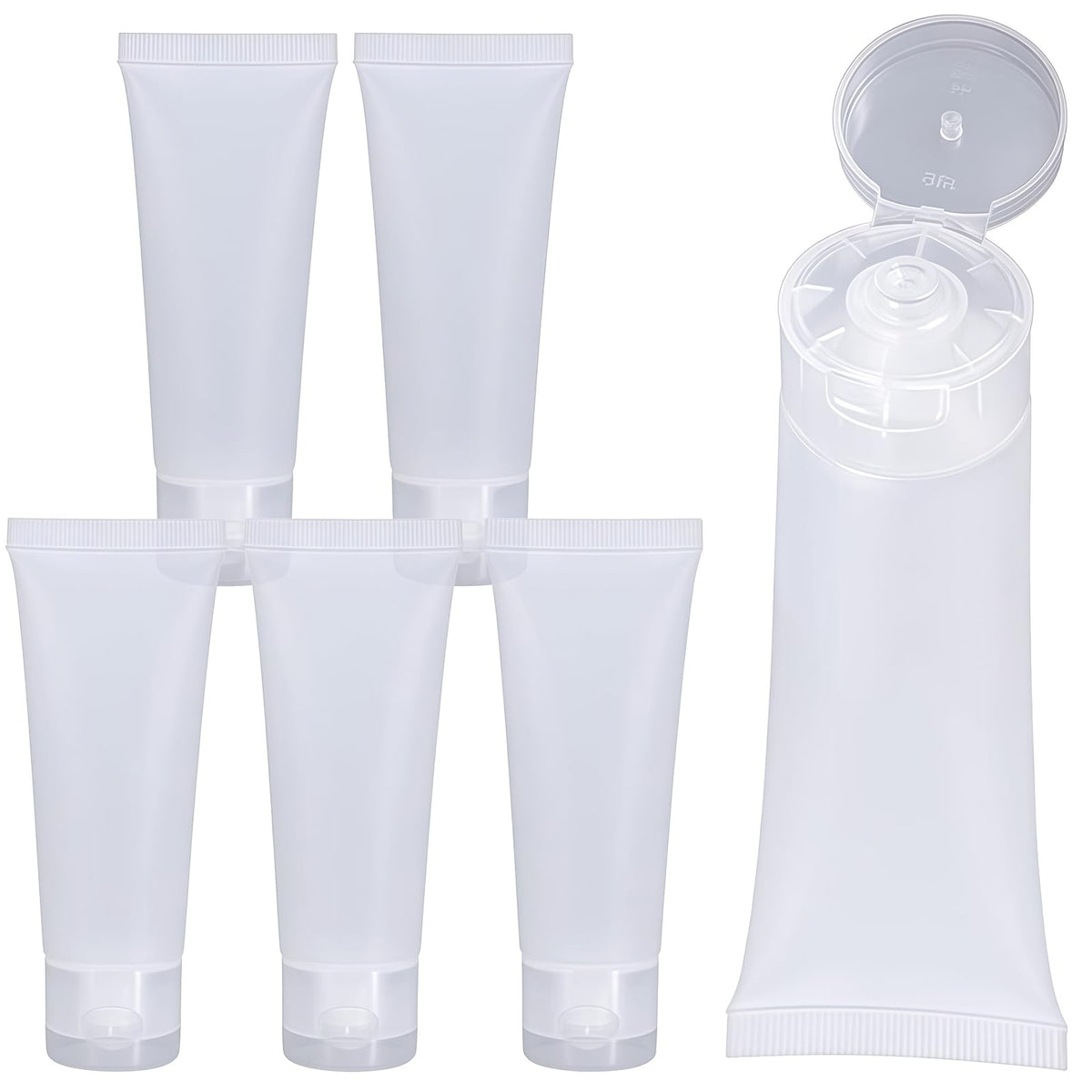 UPSTORE flacon à capot clapet 100 ml, pratique pour les voyages et le rangement.