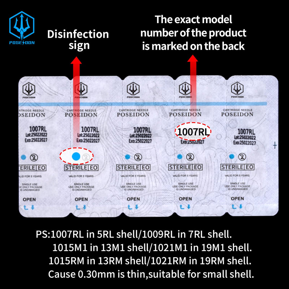 Poseidon 1015M1/1021M1 – cartouches polyvalentes pour remplissage stable