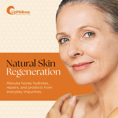 UpWellness Manuka Miracle, crème-corps pour peau douce et hydratée.