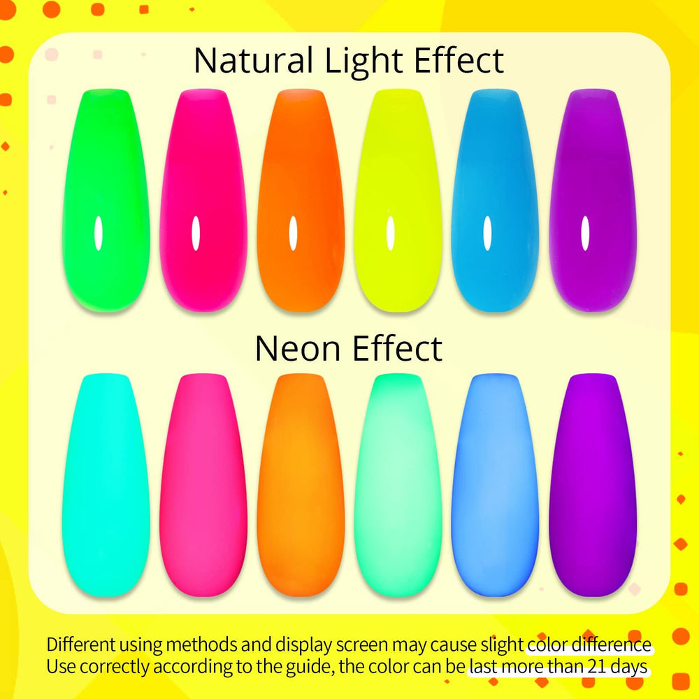 Gel néon UR SUGAR à longue tenue pour une manucure durable.