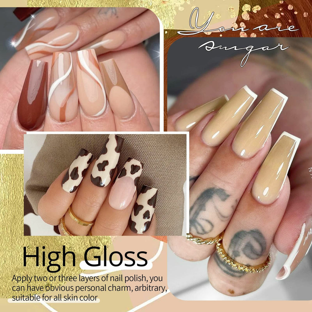 UR SUGAR kit vernis gel pratiques pour fêtes et événements.