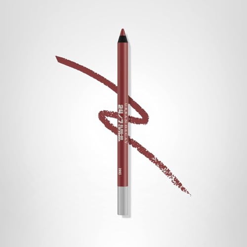 URBAN DECAY 24/7 Glide-On Lip Pencil 1993 — application nette et précise du contour.