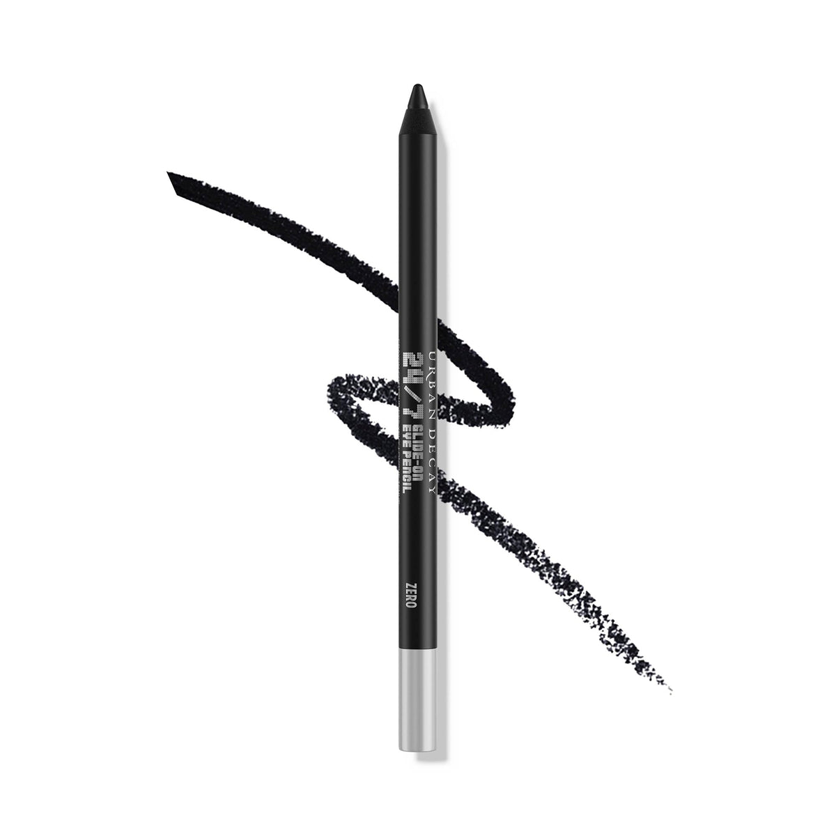 URBAN DECAY 24/7 Glide-On noir mat Zero — application fluide, tenue longue durée.