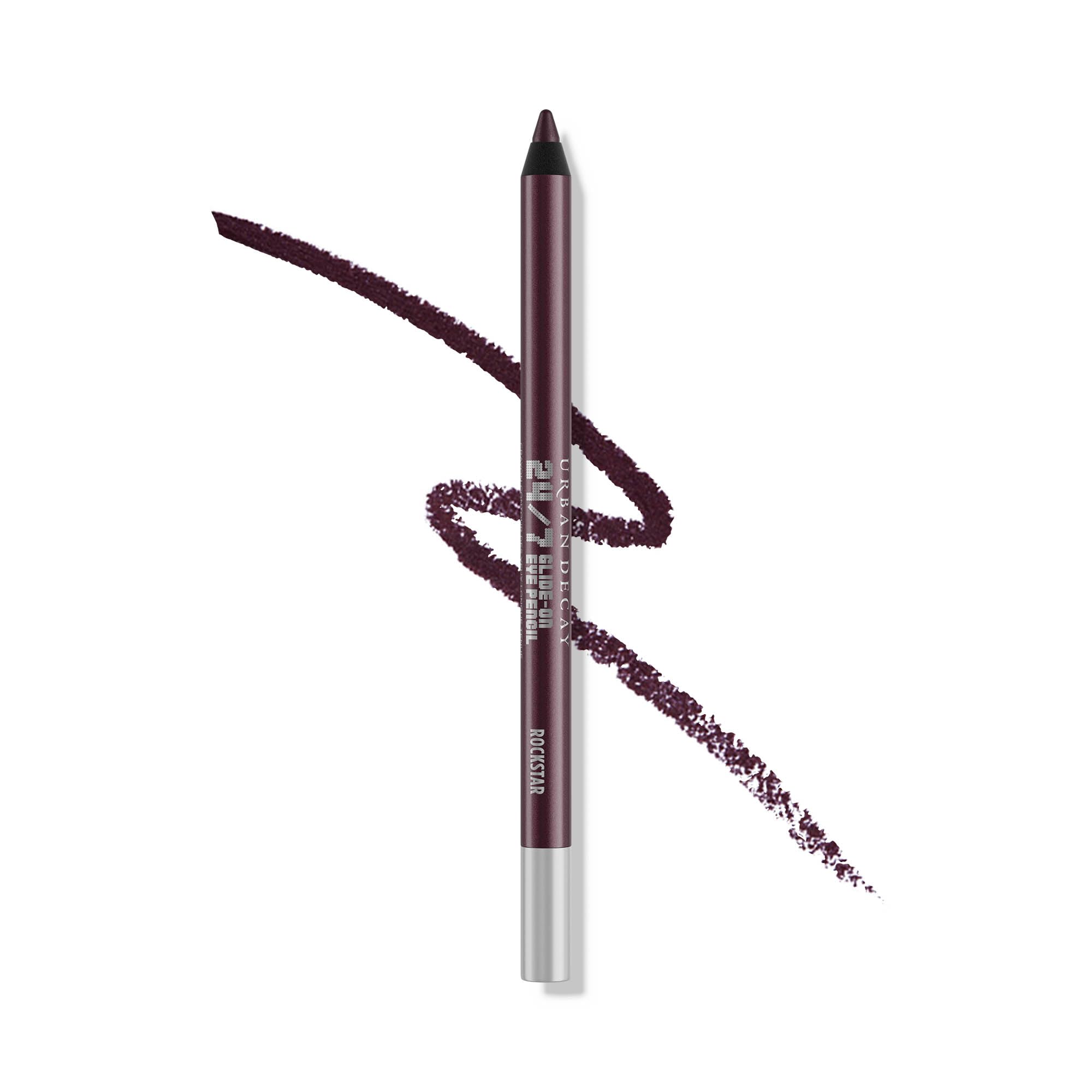 URBAN DECAY 24/7 Glide-On Rockstar aubergine brillant pour un regard intense.
