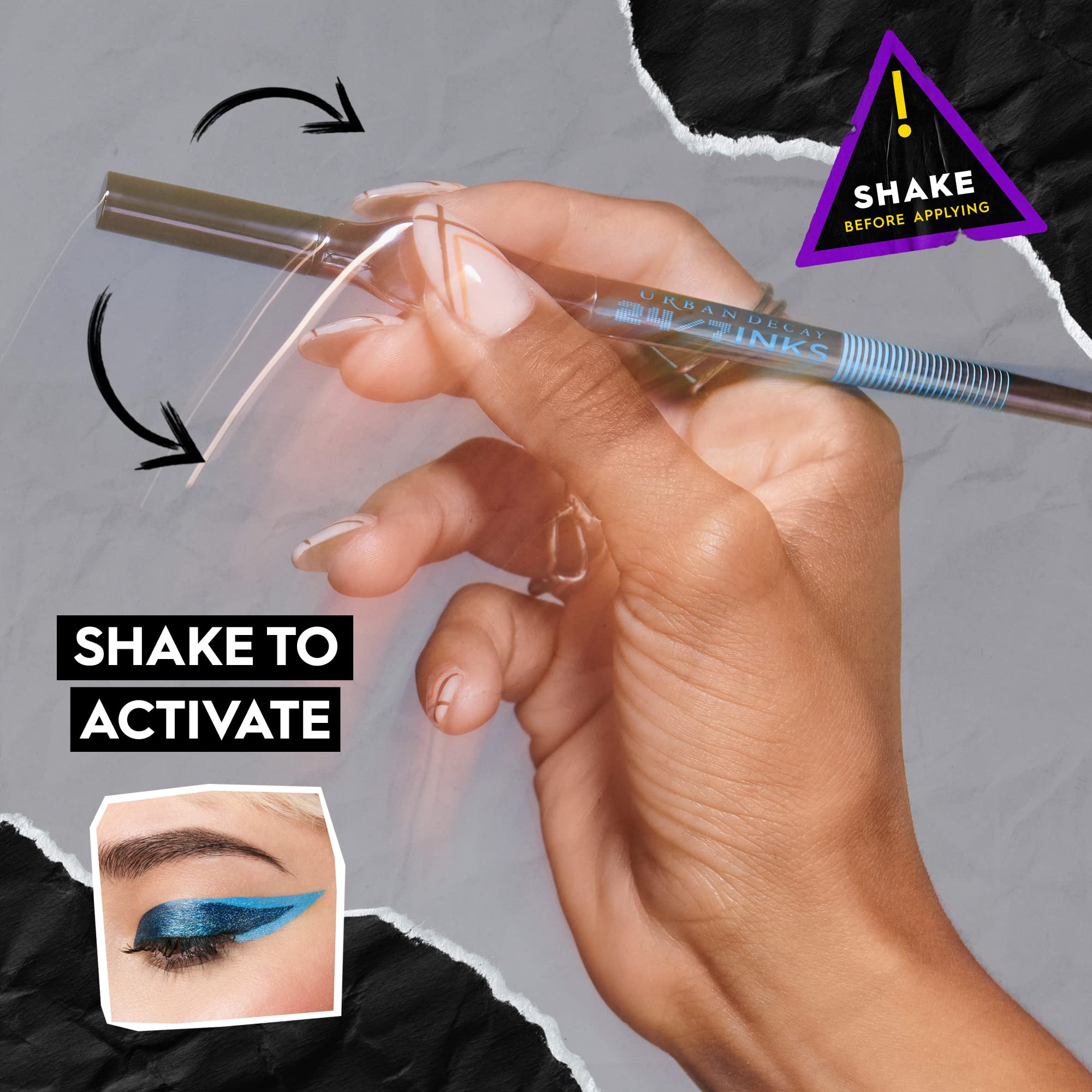 URBAN DECAY Deep End, pointe pinceau, look audacieux et durable.