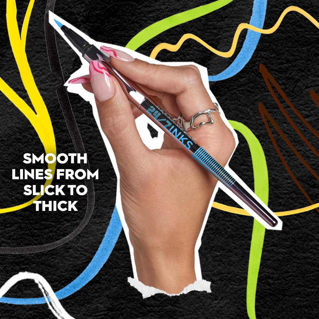 URBAN DECAY 24/7 Inks Liner: plume Zero pour un trait minimal.