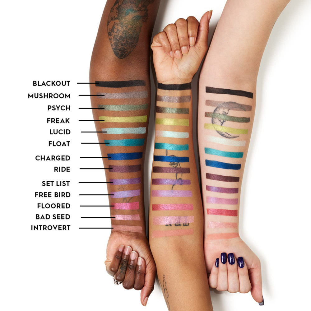 URBAN DECAY Bad Seed, fini satiné, idéal pour usage quotidien.
