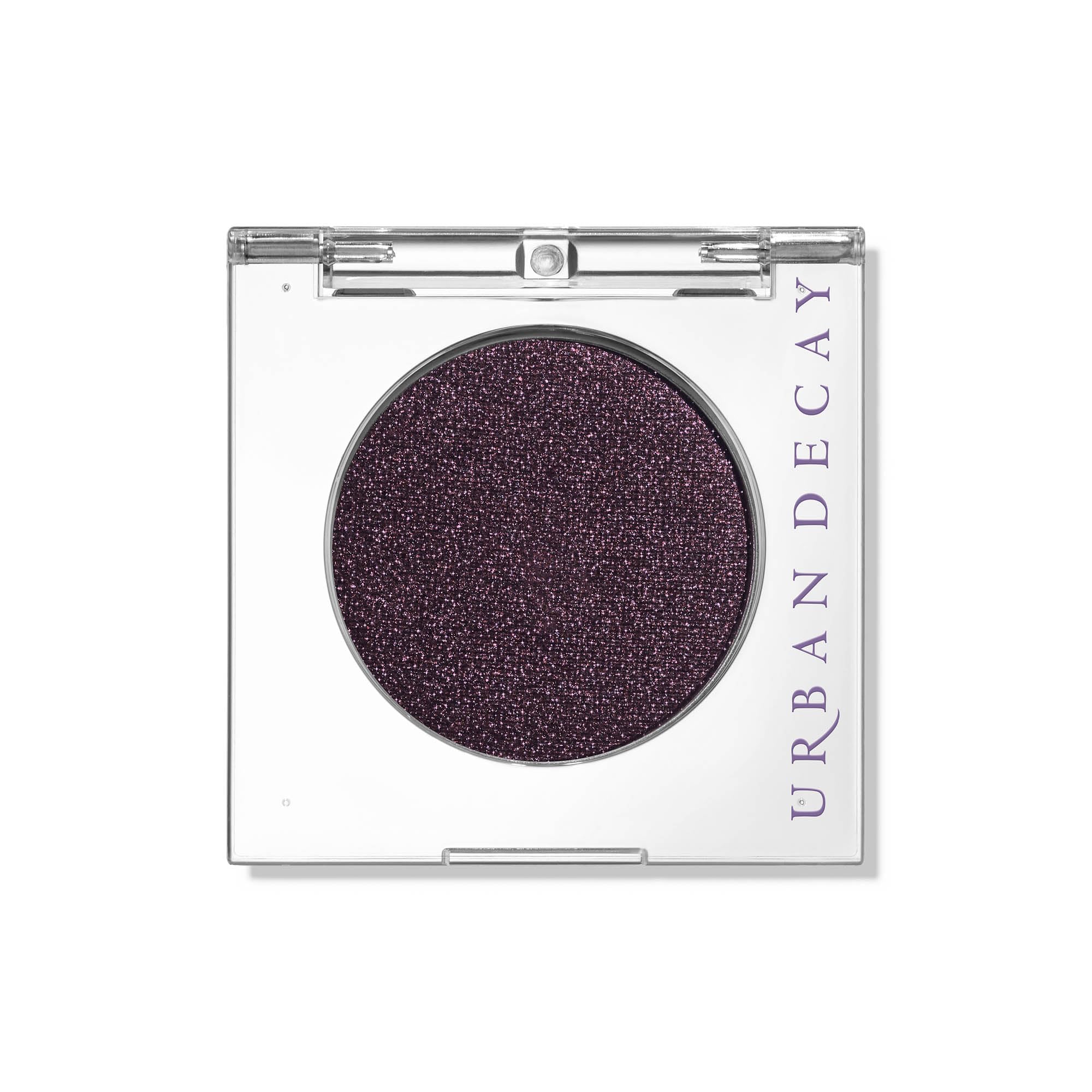 Urban Decay 24/7 Ride: ombre brun profond avec reflets violets pour un regard captivant.