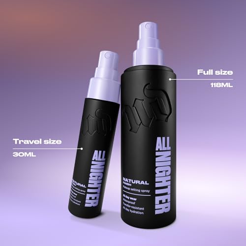 URBAN DECAY All Nighter: application entre les étapes pour verrouiller les couches.