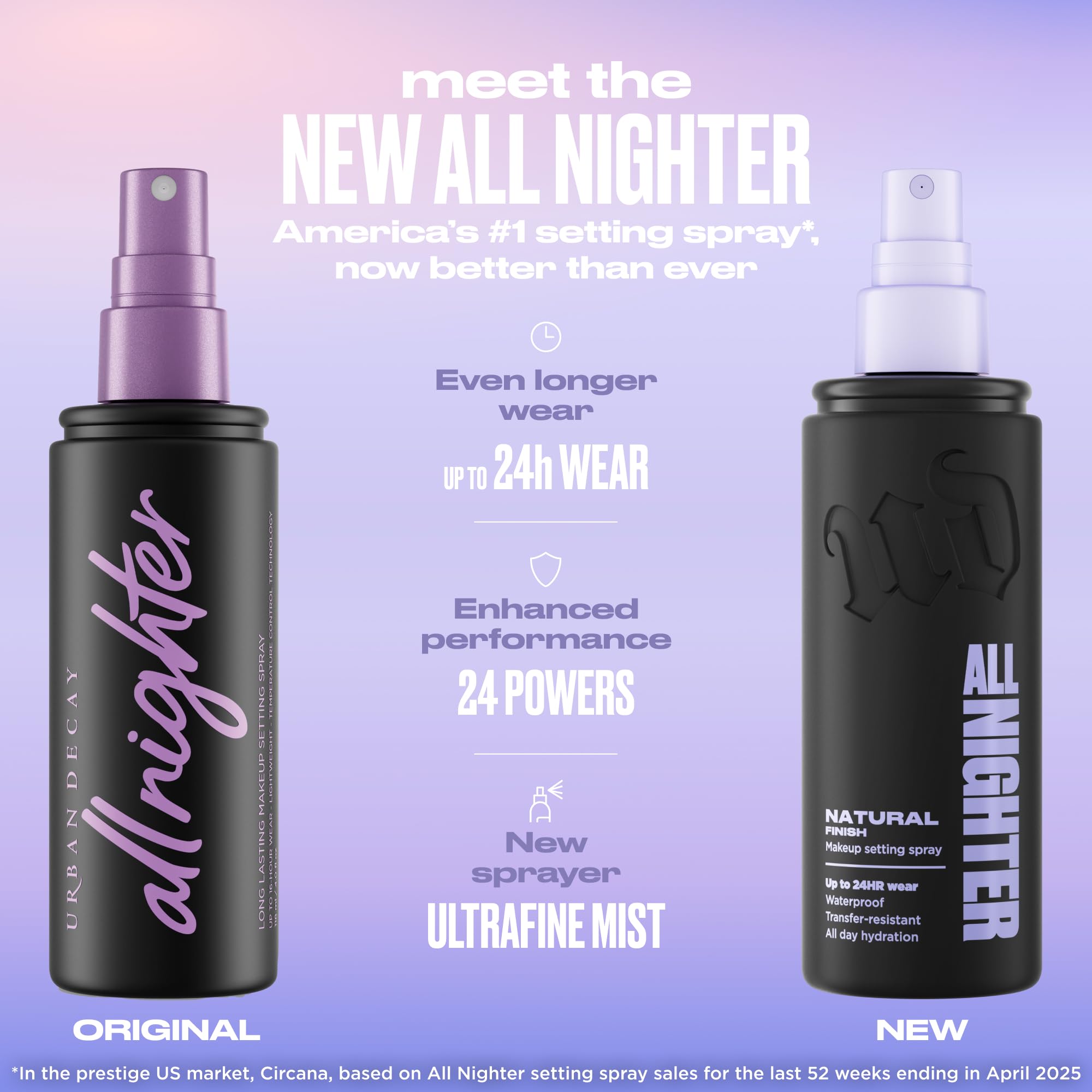 URBAN DECAY All Nighter: contrôle-brillance pour un teint frais.