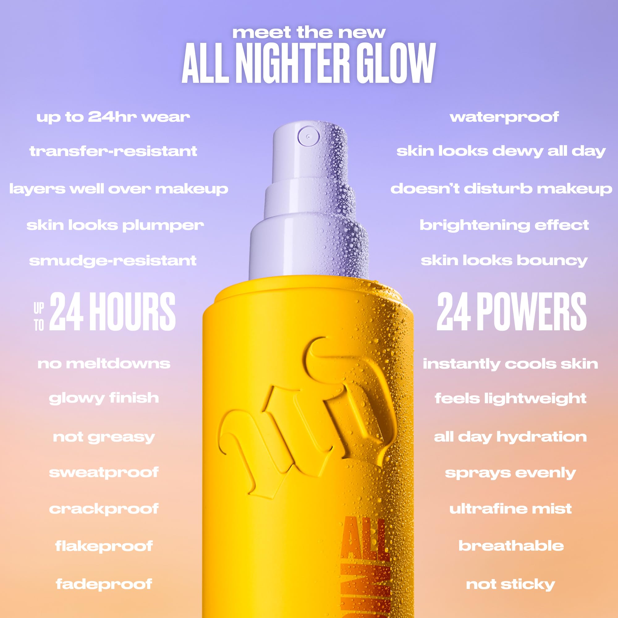 Urban Decay All Nighter niacinamide éclat du teint