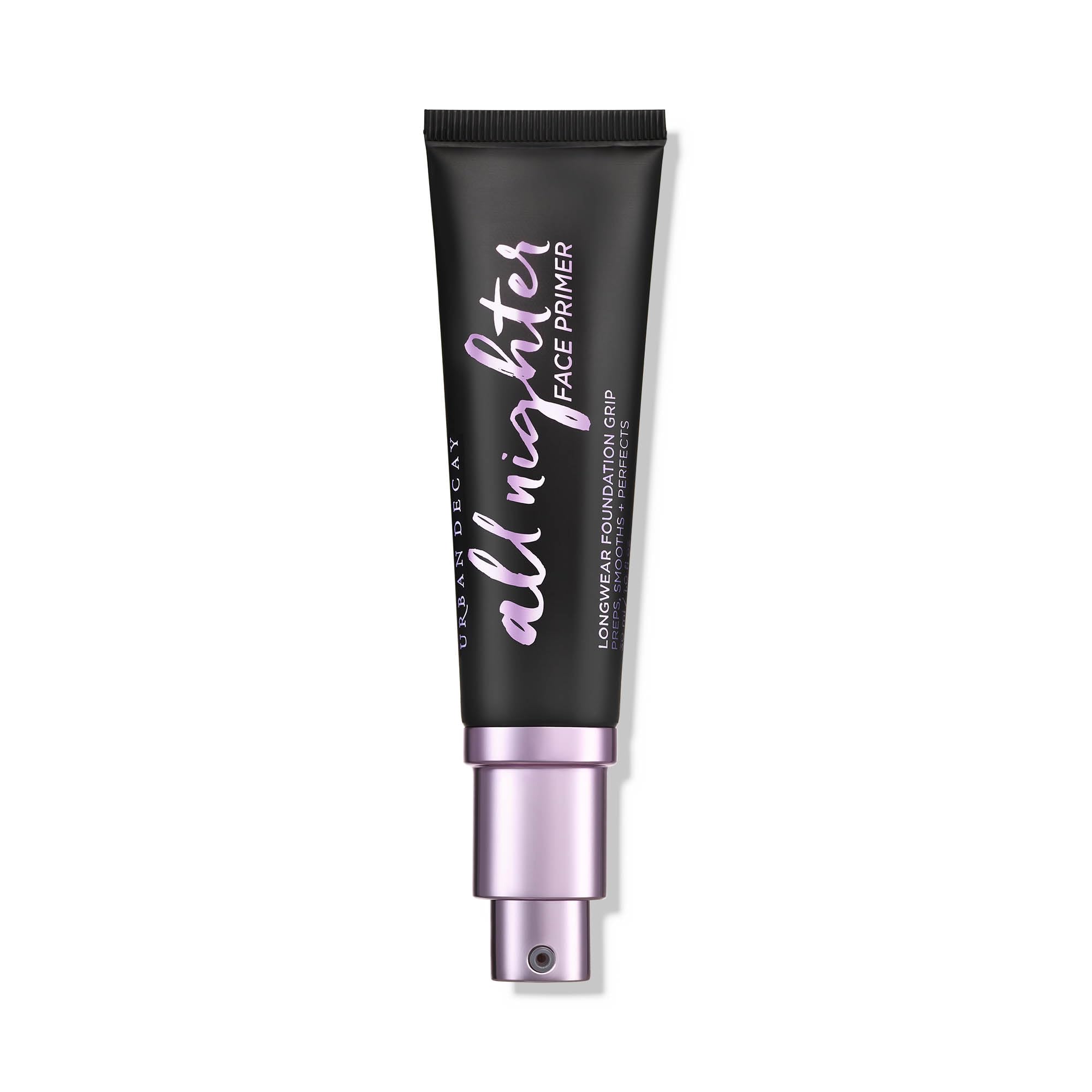 Urban Decay All Nighter Primer bouteille élégante prête pour la base durable.