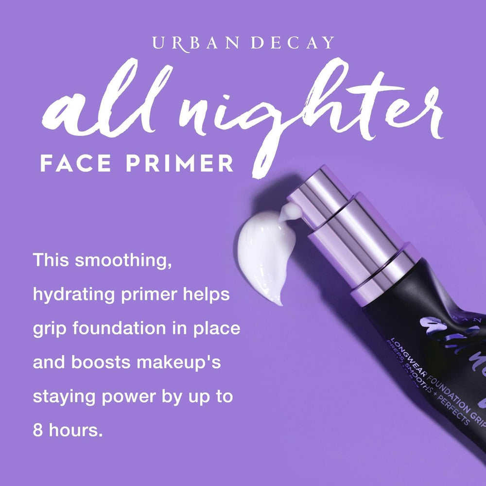 Urban Decay All Nighter Primer peau lisse et hydratée.