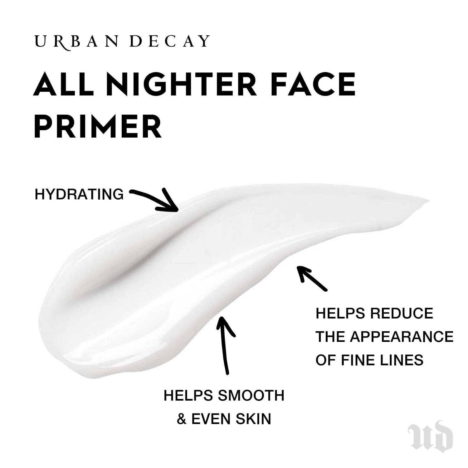 Texture légère du primer All Nighter pour une application fluide.