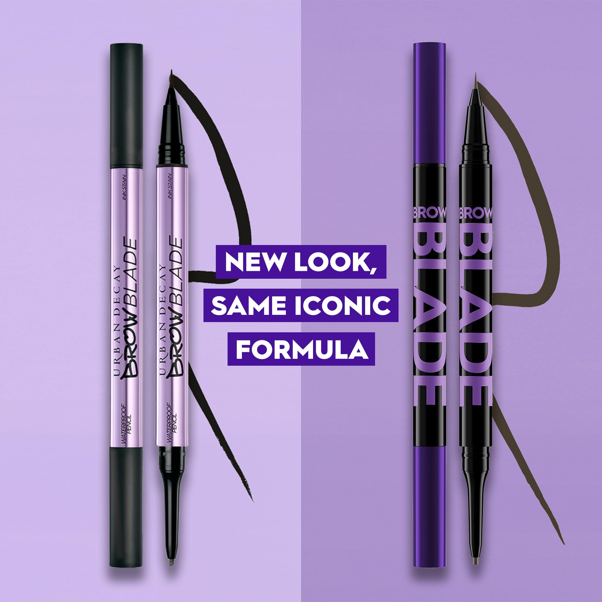 Urban Decay Brow Blade – pinceau flexible pour des traits fins et réalistes.