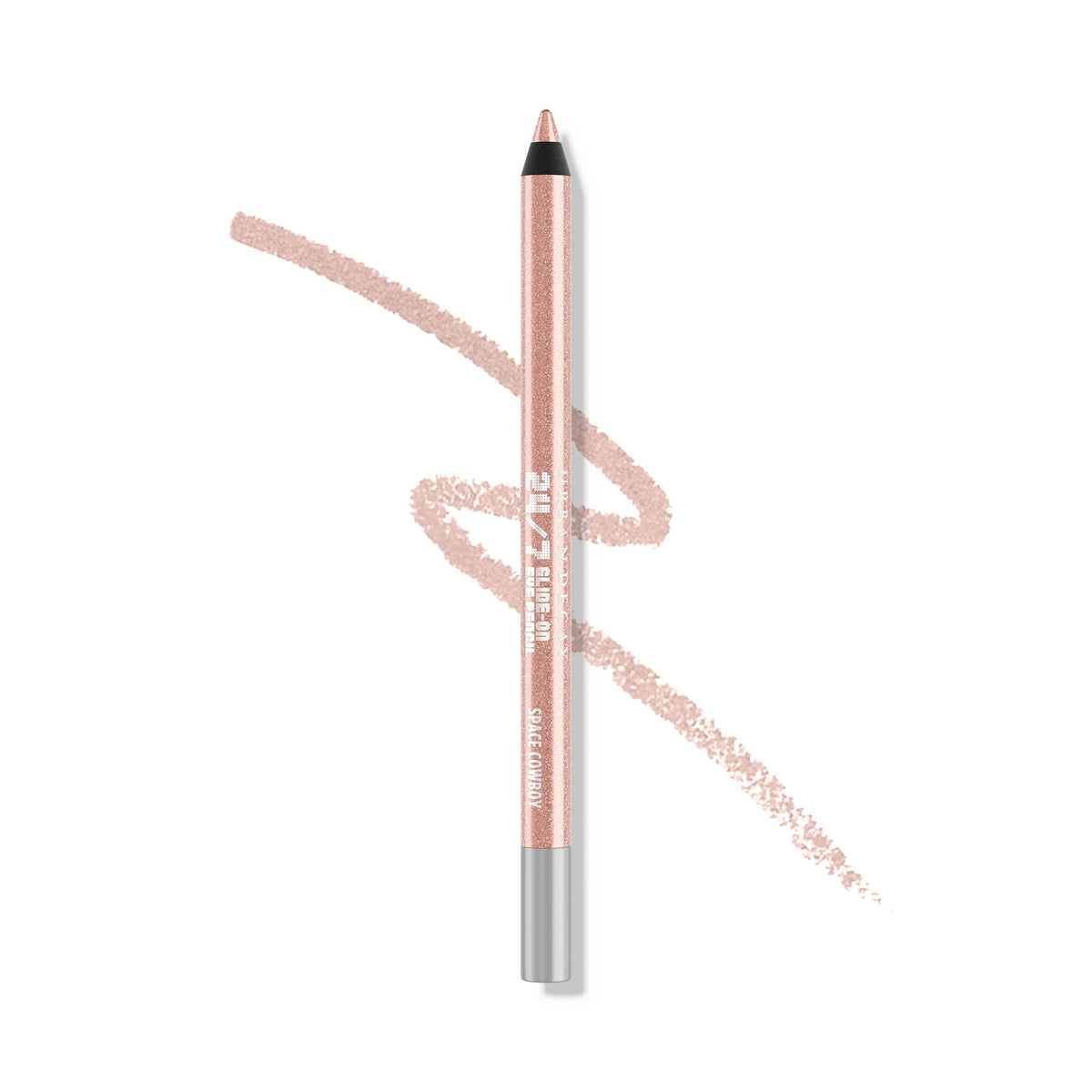 URBAN DECAY Space Cowboy, emballage du crayon contour des yeux, pratique et esthétique.