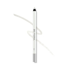 URBAN DECAY YeYo métal blanc sur paupières pour tenue longue durée.
