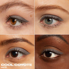 URBAN DECAY Crayon yeux imperméable Cool Coyote, définition sur paupière.
