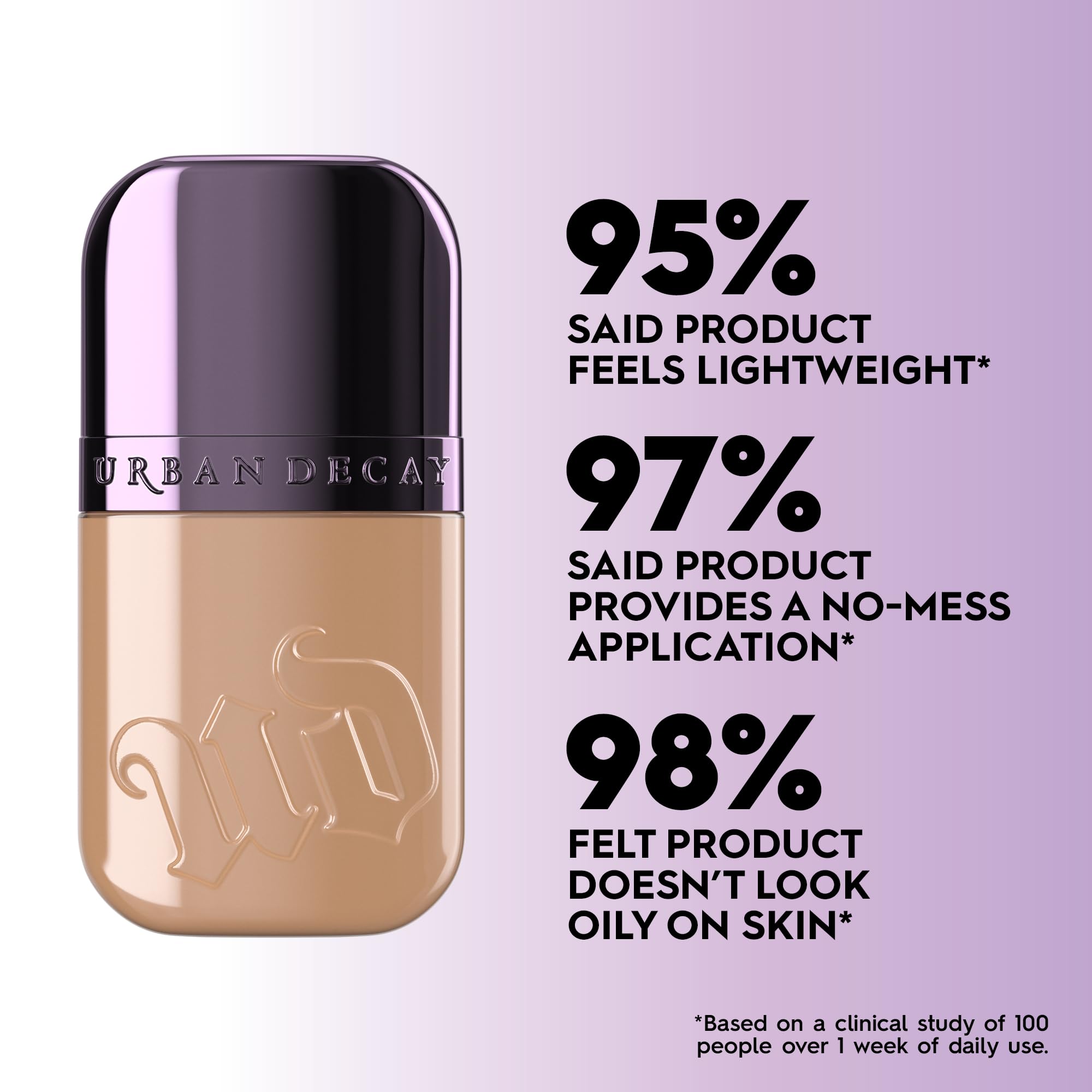 URBAN DECAY Face Bond : application au doigt pour une couverture maximale.