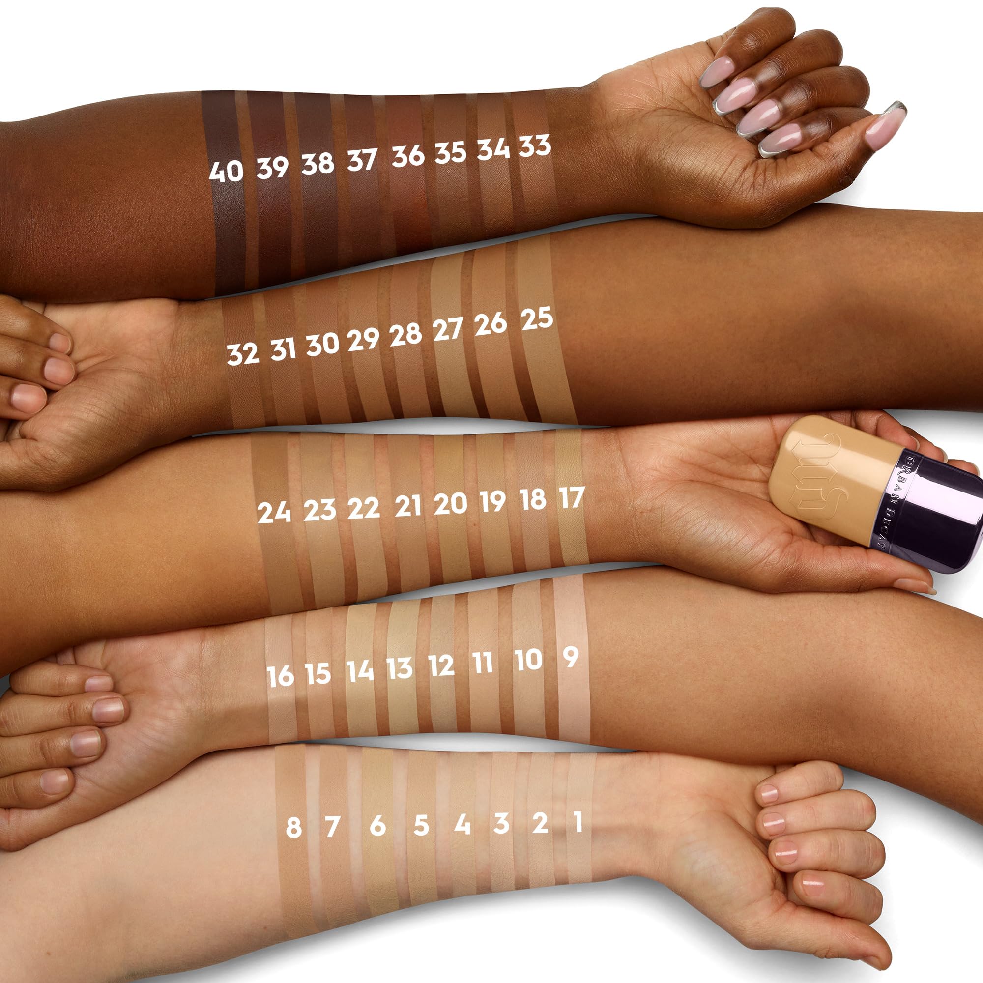 URBAN DECAY Face Bond : application avec éponge pour un fini homogène.