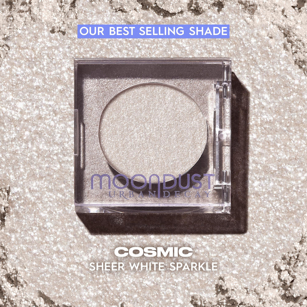 Urban Decay Moondust espace-cowboy lustre champagne-or illumine le regard.