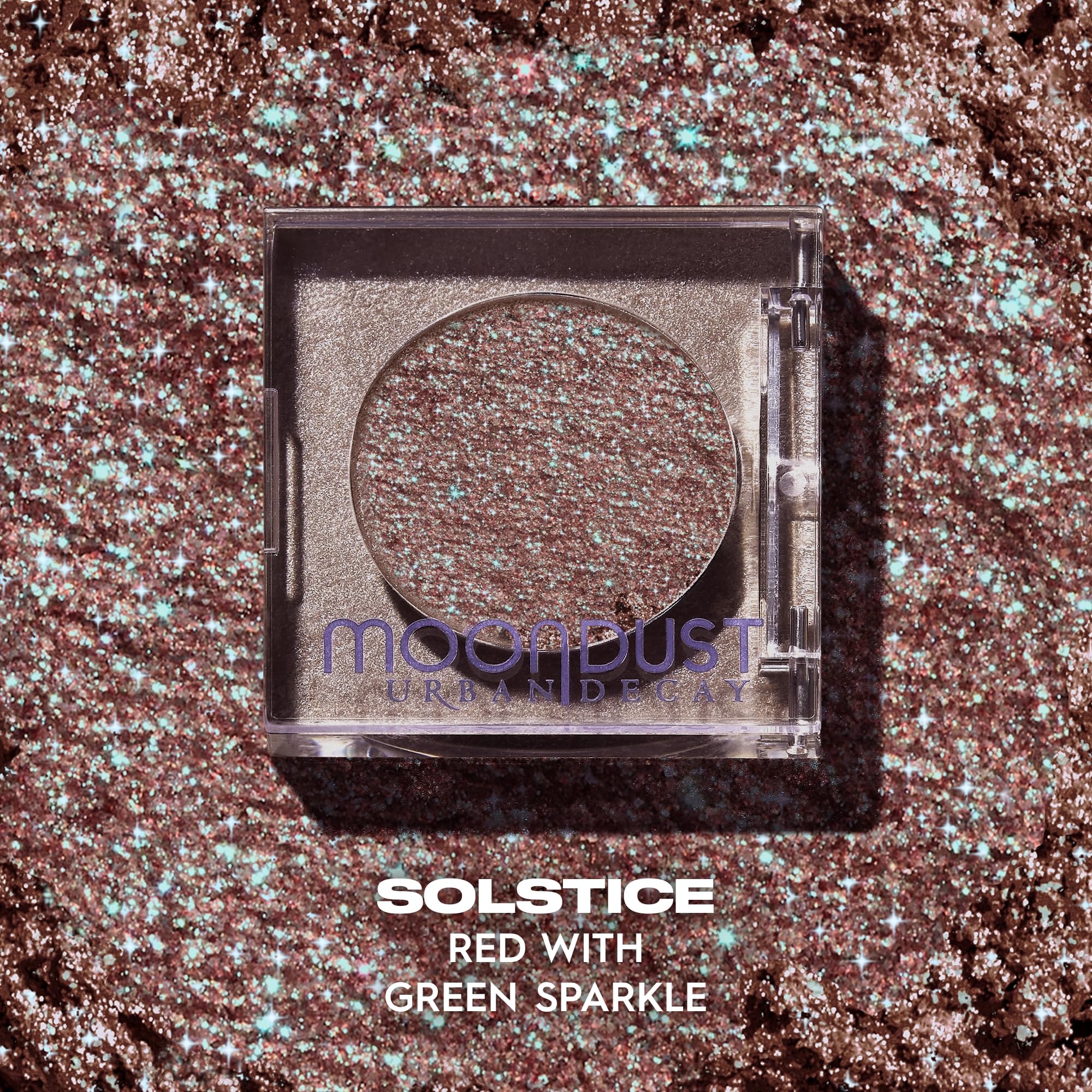 Urban Decay Moondust Solstice, micro-paillettes raffinées pour un scintillement subtil et lisse