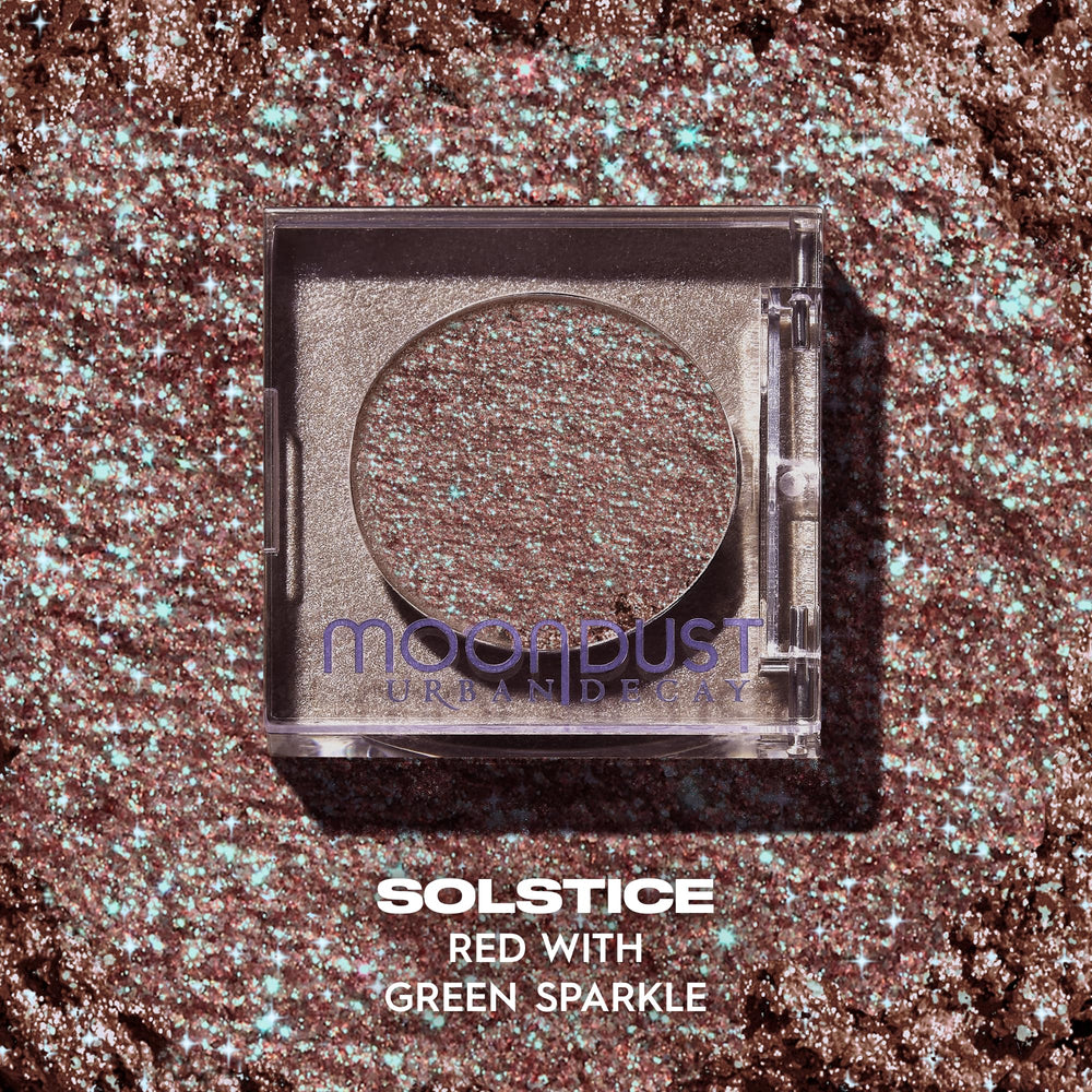 Urban Decay Moondust Solstice, micro-paillettes raffinées pour un scintillement subtil et lisse