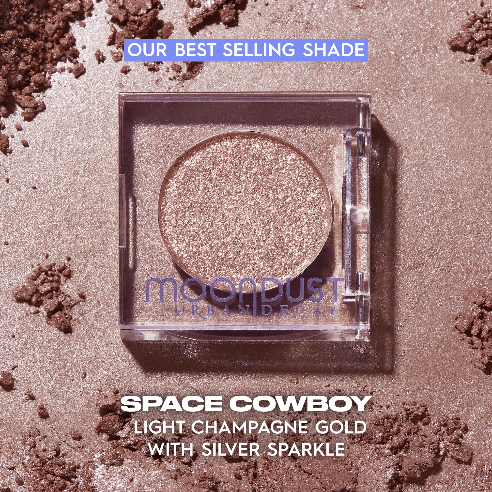 URBAN DECAY Moondust Space Cowboy paillettes charmantes intensifiant les reflets